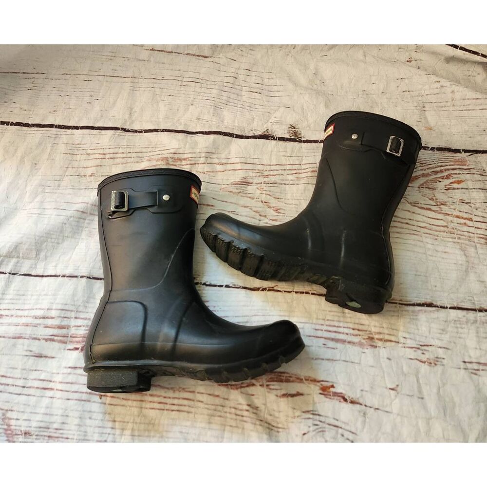 Hunter Original Short Boots Size 7